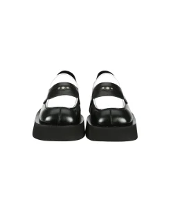 Andersson Bell Broeils 23 Penny Loafer Aaa328M(Black/White)-Men Shoes