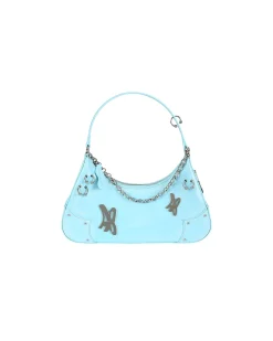 Andersson Bell Butterfly Ab Logo Chain Bag Aaa330W(S/Blue)-Women Bags