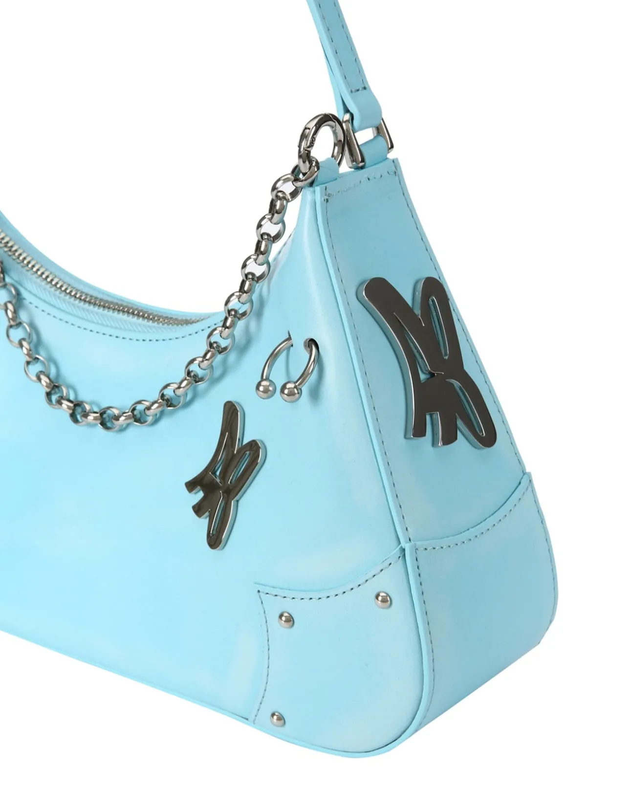 Andersson Bell Butterfly Ab Logo Chain Bag Aaa330W(S/Blue)-Women Bags