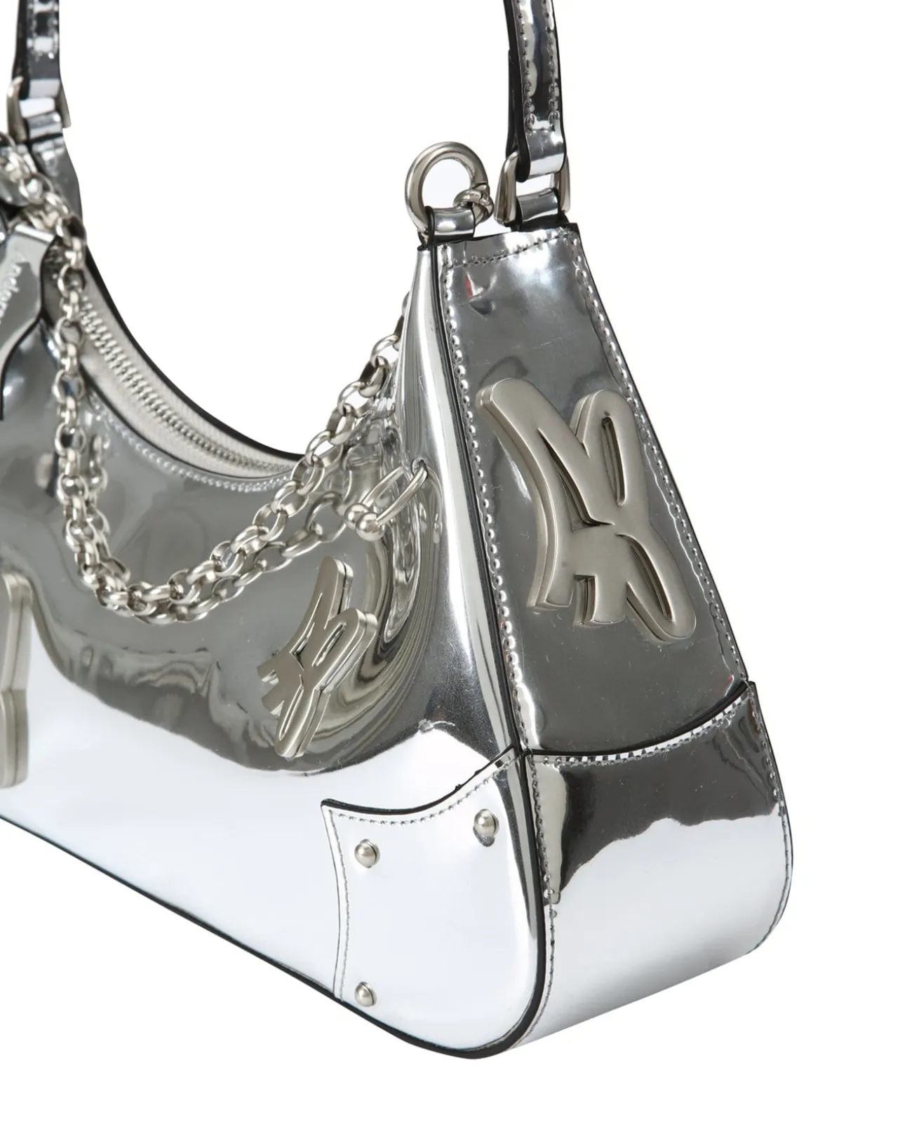 Andersson Bell Butterfly Ab Logo Chain Bag Aaa330W(Silver)-Women Bags