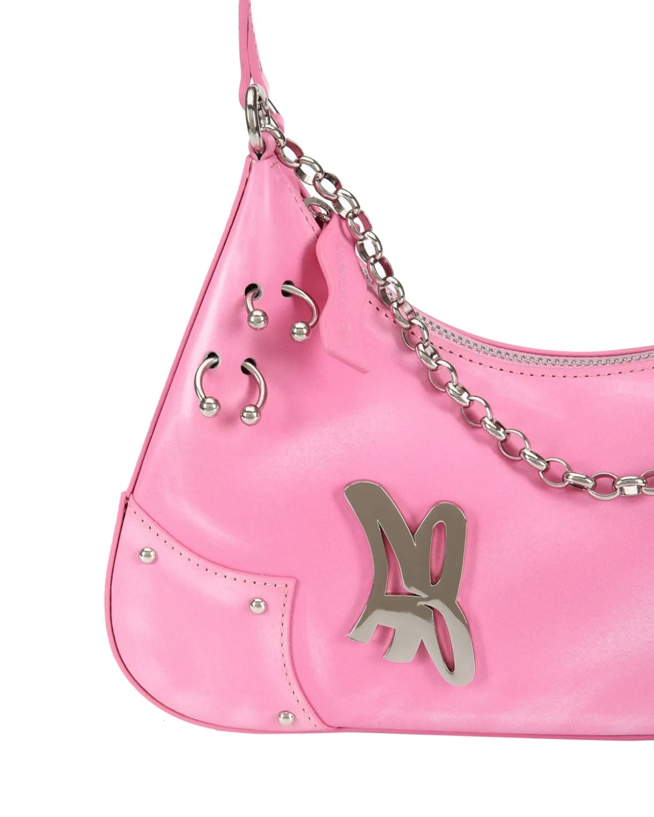 Andersson Bell Butterfly Ab Logo Chain Bag Aaa330W(Pink)-Women Bags