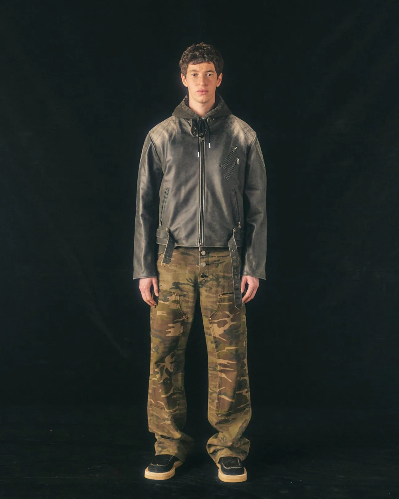 Andersson Bell Camouflage Carpenter Jeans Apa578M(Camouflage)-Men Trousers