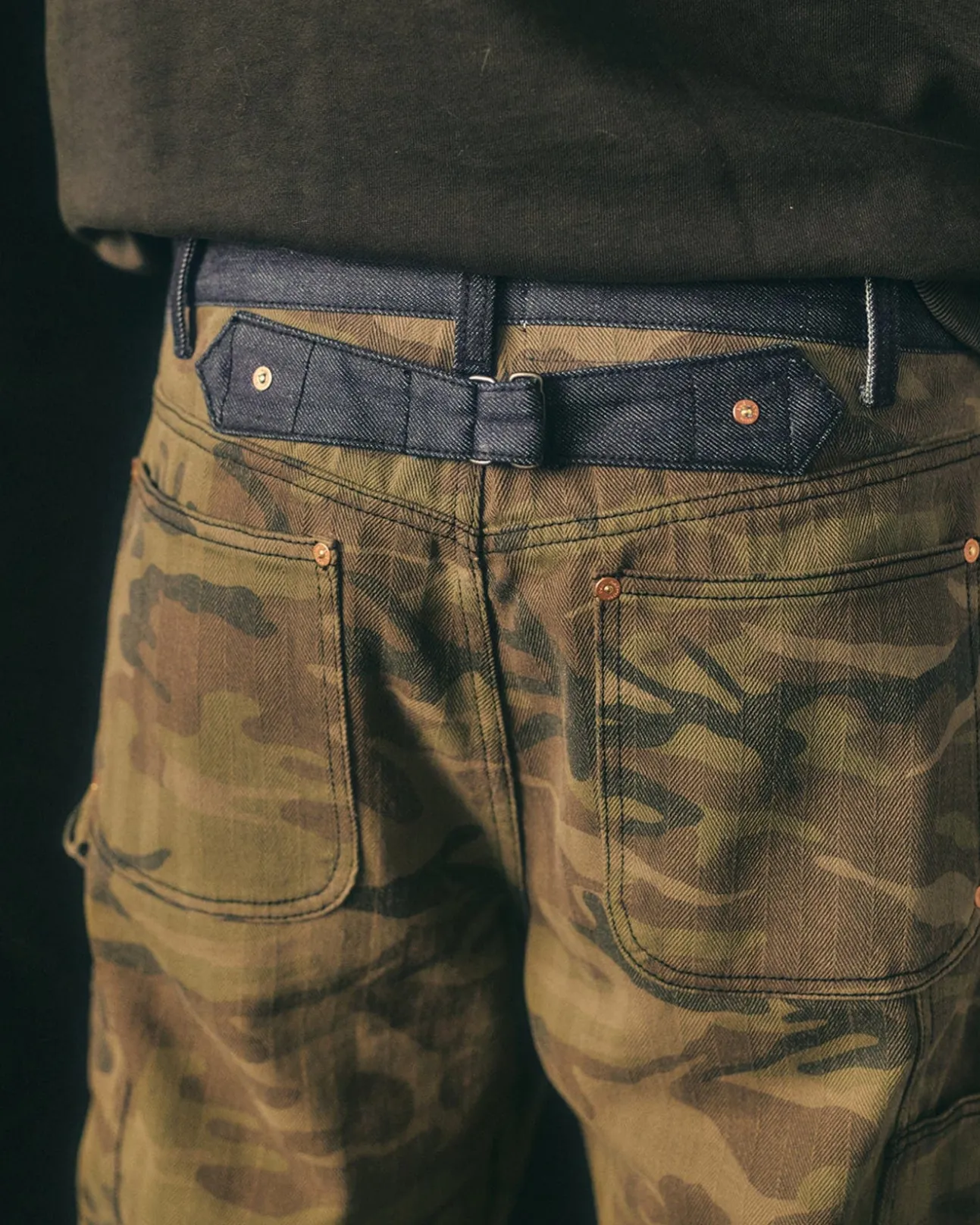 Andersson Bell Camouflage Carpenter Jeans Apa578M(Camouflage)-Men Trousers