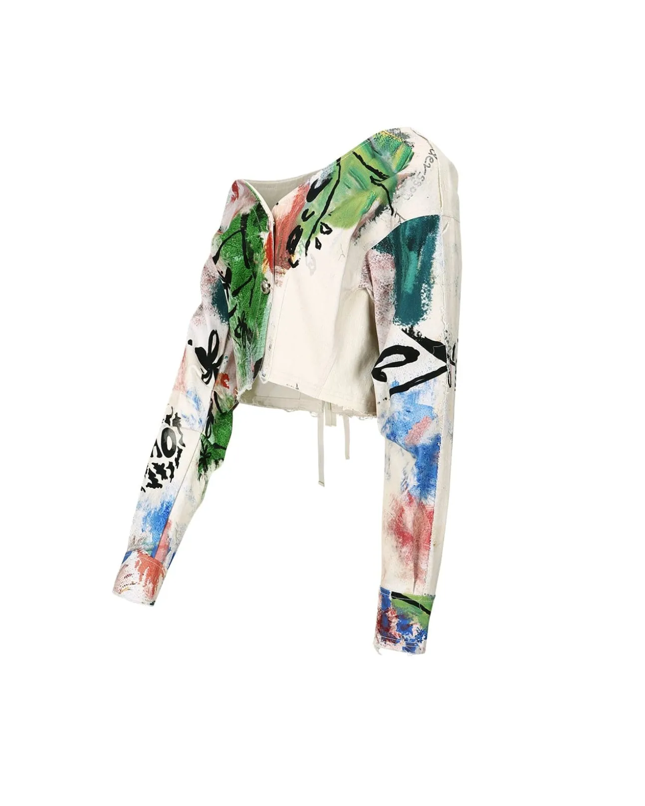 Andersson Bell Ciao One Shoulder Jacket Awa526W(Multi)-Women Outerwear