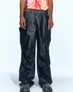 Andersson Bell Convex Multi Military Pants Apa638M(Black)-Men Trousers