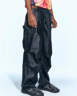 Andersson Bell Convex Multi Military Pants Apa638M(Black)-Men Trousers