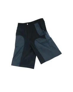 Andersson Bell Corduroy Panel Shorts Apa594M(Navy)-Men Trousers