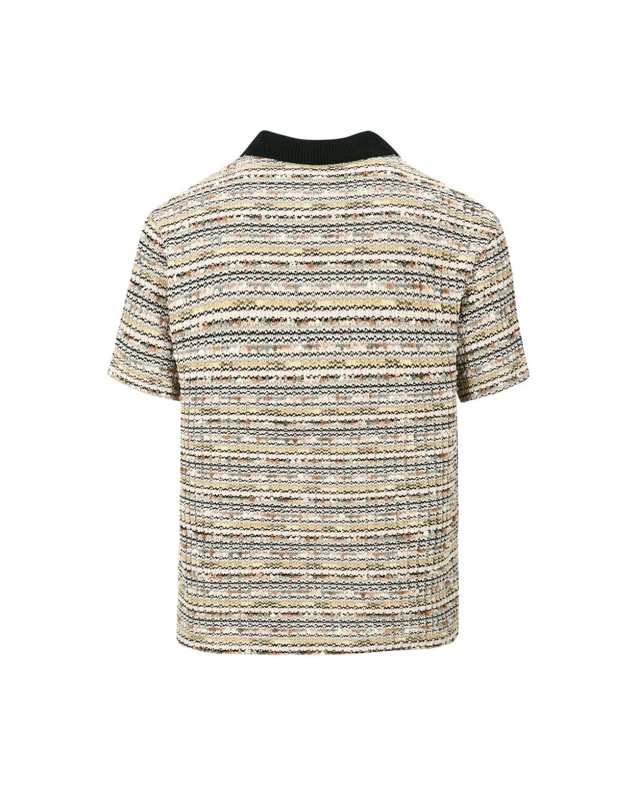 Andersson Bell Crea Boucle Collar Knit Atb863M(Beige)-Men Knitwear