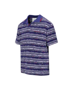 Andersson Bell Crea Boucle Collar Knit Atb863M(Purple)-Men Knitwear
