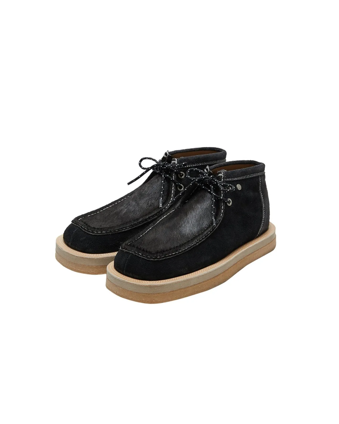 Andersson Bell Credose Desert Boots Aaa309M(Black)-Men Shoes