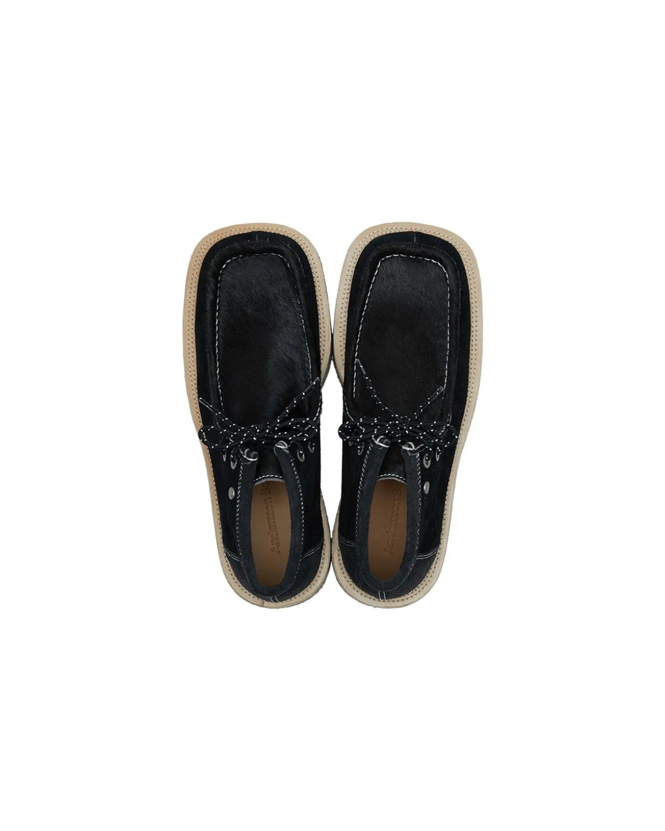 Andersson Bell Credose Desert Boots Aaa309M(Black)-Men Shoes
