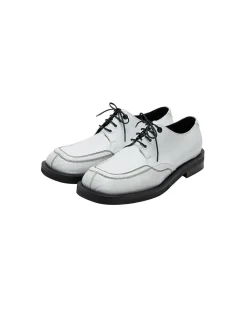 Andersson Bell Dayne Square Toe Derby Shoes Aaa307M(White)-Men Shoes