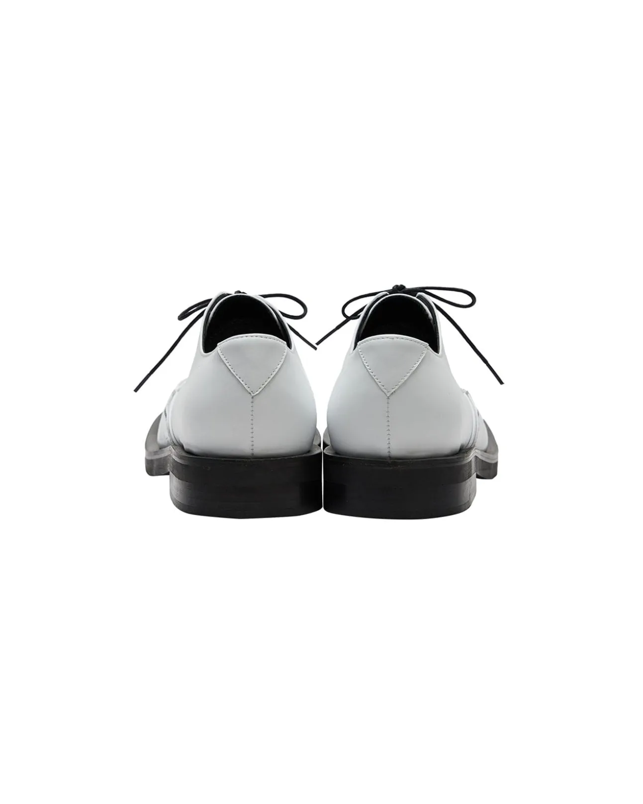 Andersson Bell Dayne Square Toe Derby Shoes Aaa307M(White)-Men Shoes
