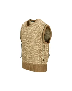 Andersson Bell Elmers Vest Atb866M(Brown)-Men Knitwear