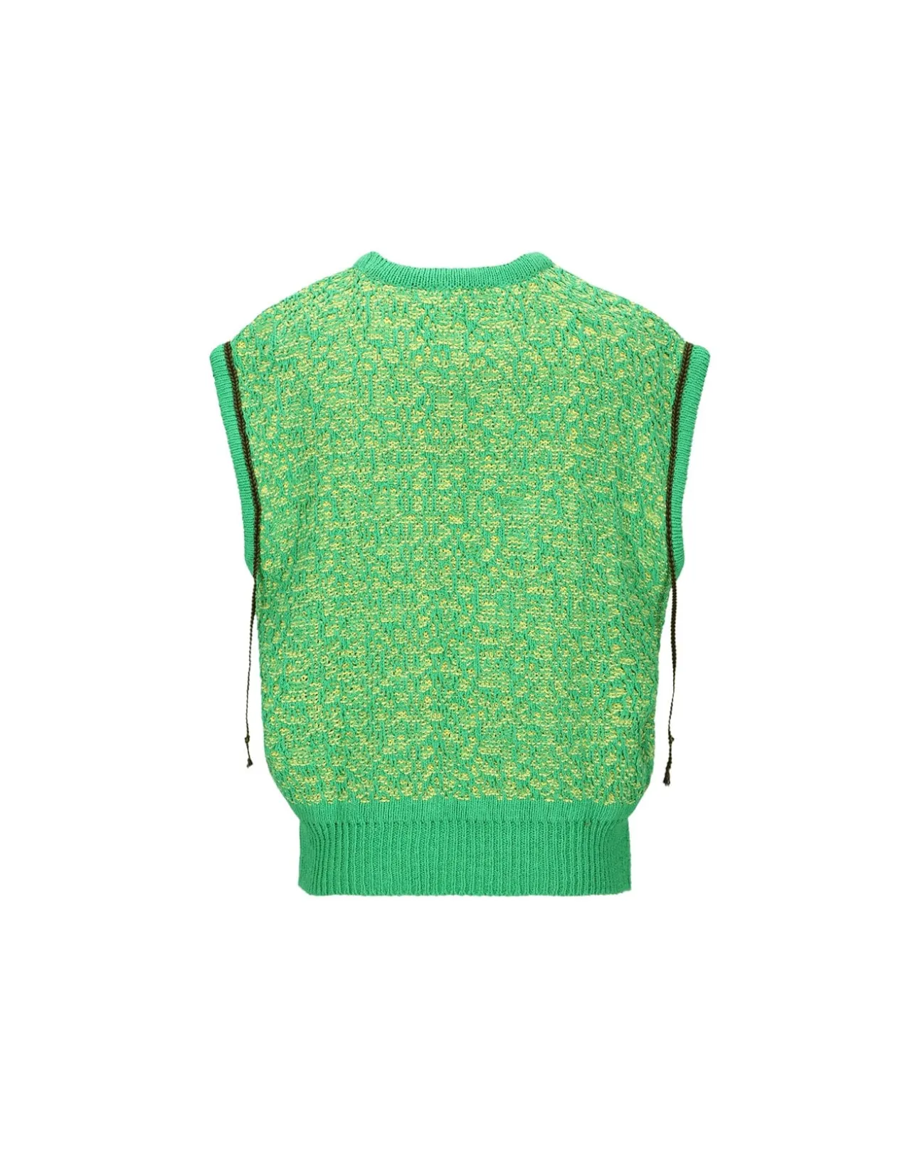 Andersson Bell Elmers Vest Atb866M(Green)-Men Knitwear