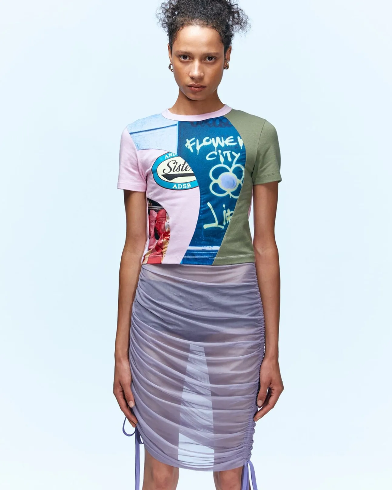 Andersson Bell (Essential) Adsb Film Archive Tight T-Shirts Atb968W(Pink)-Women Tops