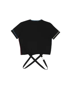 Andersson Bell (Essential) New Rework Tshirts Atb969W(Black)-Women Tops
