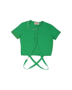 Andersson Bell (Essential) New Rework Tshirts Atb969W(Green)-Women Tops