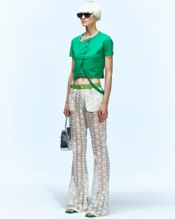 Andersson Bell (Essential) New Rework Tshirts Atb969W(Green)-Women Tops