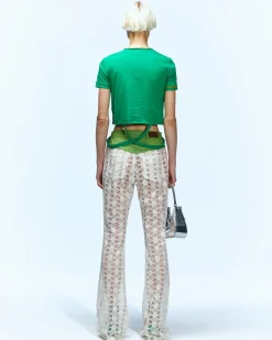 Andersson Bell (Essential) New Rework Tshirts Atb969W(Green)-Women Tops