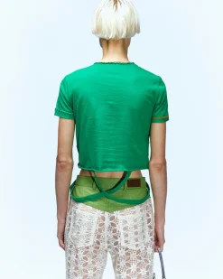 Andersson Bell (Essential) New Rework Tshirts Atb969W(Green)-Women Tops