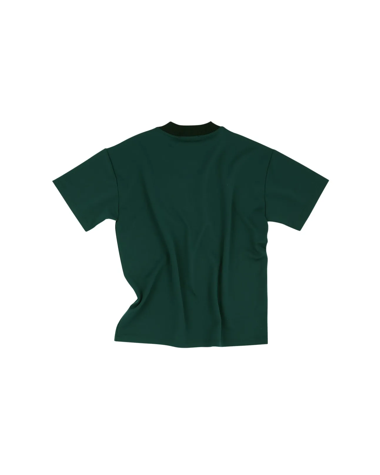 Andersson Bell (Essential) Unisex Logo Embroidery Ponte T-Shirts Atb902U(Green)-Men T-Shirts