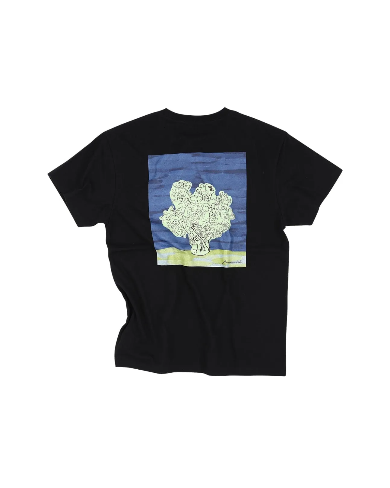 Andersson Bell (Essential) Unisex New Ab Print T-Shirts Atb897U(Black)-Men T-Shirts