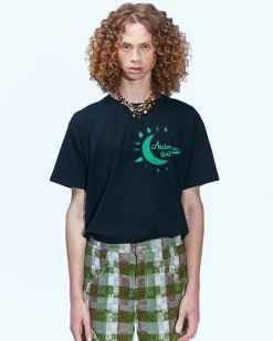 Andersson Bell (Essential) Unisex Sunny T-Shirts Atb901U(Black)-Men T-Shirts