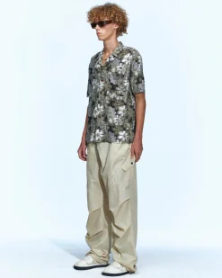 Andersson Bell Flower Knit Shirts Atb953M(Khaki)-Men Shirts