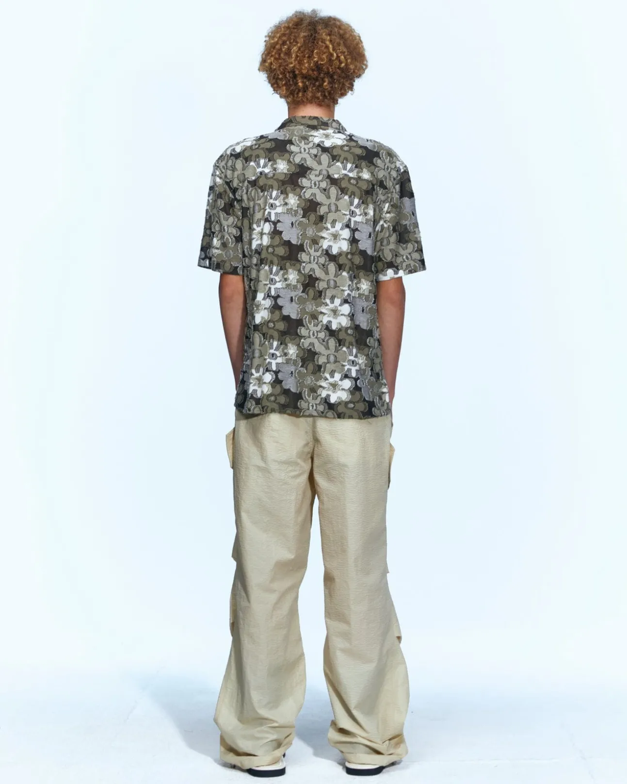 Andersson Bell Flower Knit Shirts Atb953M(Khaki)-Men Shirts