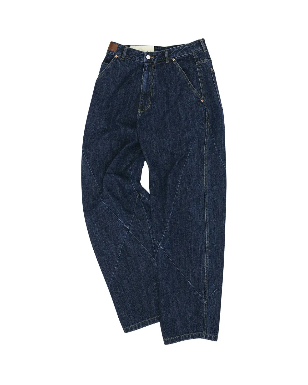 Andersson Bell Huge Boy Wide-Leg Jeans Apa646M(Blue)-Men Trousers