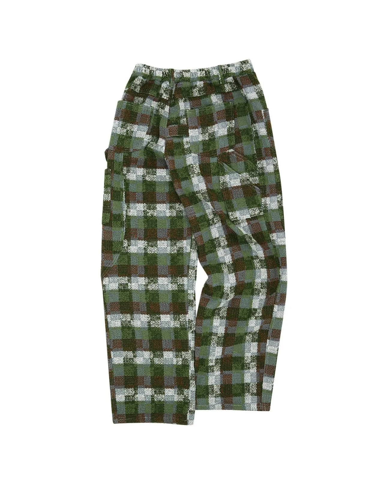 Andersson Bell Kenley Check Beach Pants Apa593M(Green)-Men Trousers