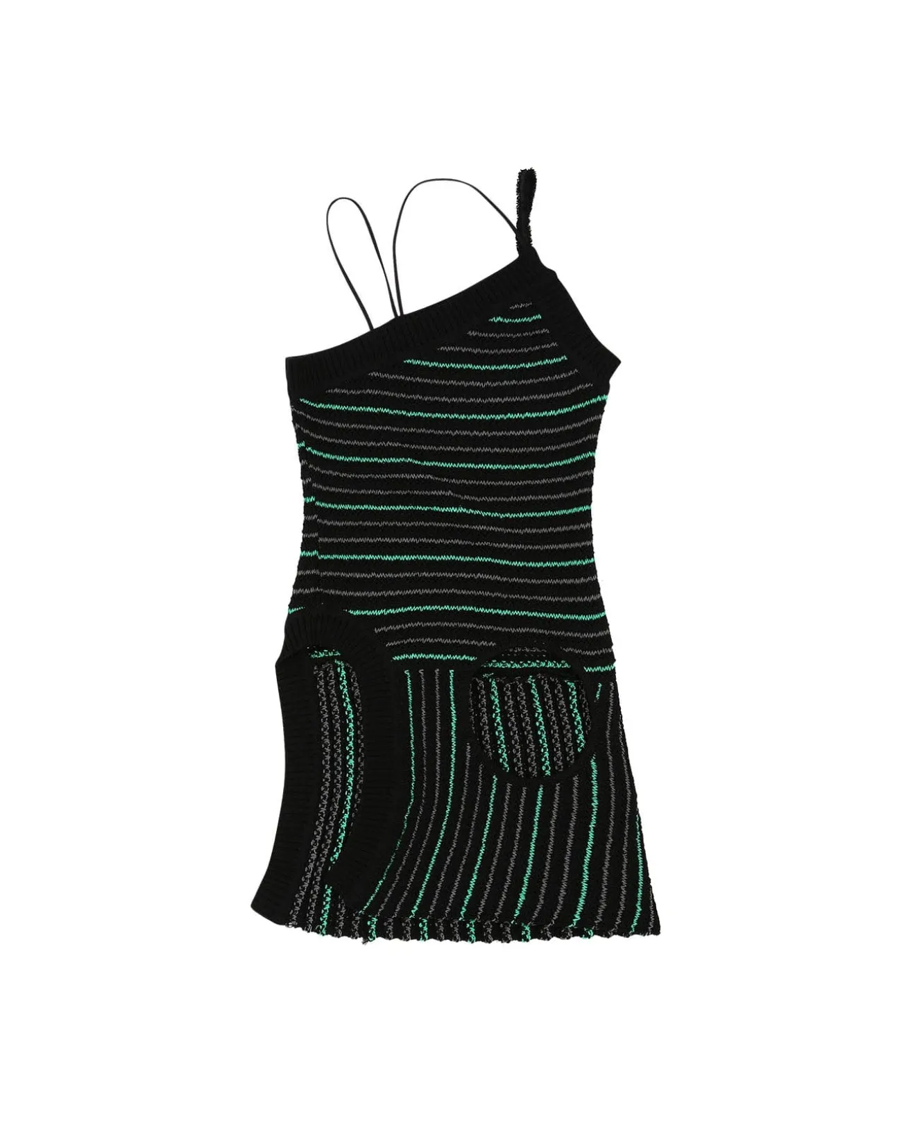 Andersson Bell Leah Cut-Out Long Top Atb941W(Black)-Women Tops