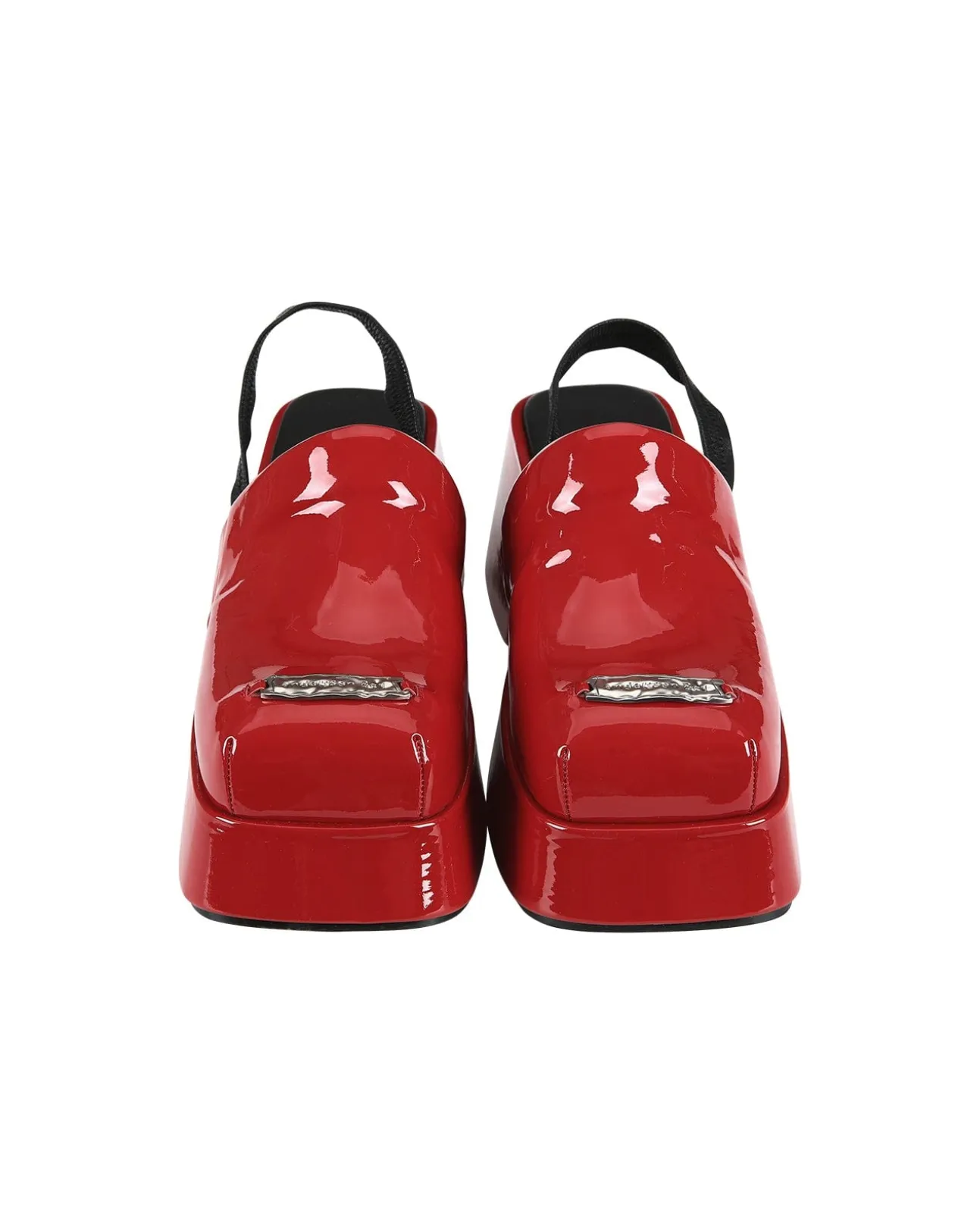 Andersson Bell Lolanta Square Toe Loafer Sandal Aaa337W(Red)-Women Shoes