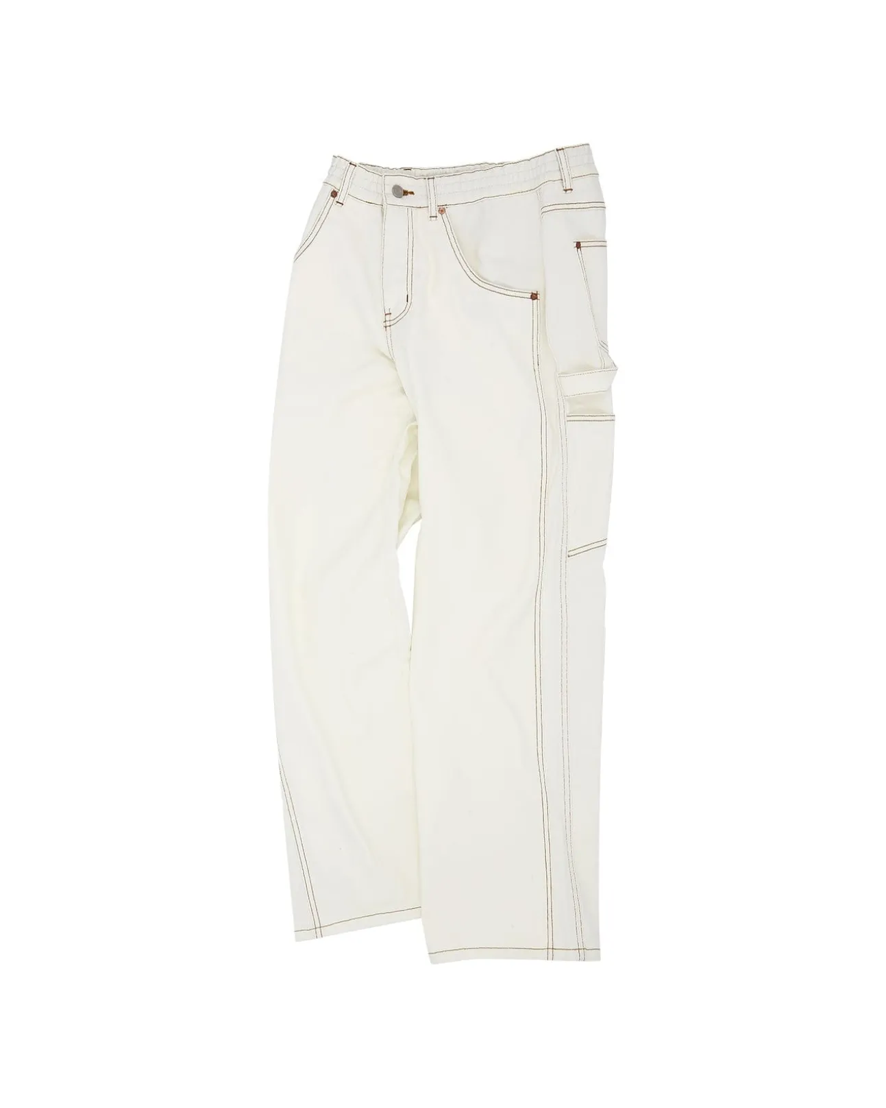 Andersson Bell Macist Beach Pants Apa529M(Ivory)-Men Trousers