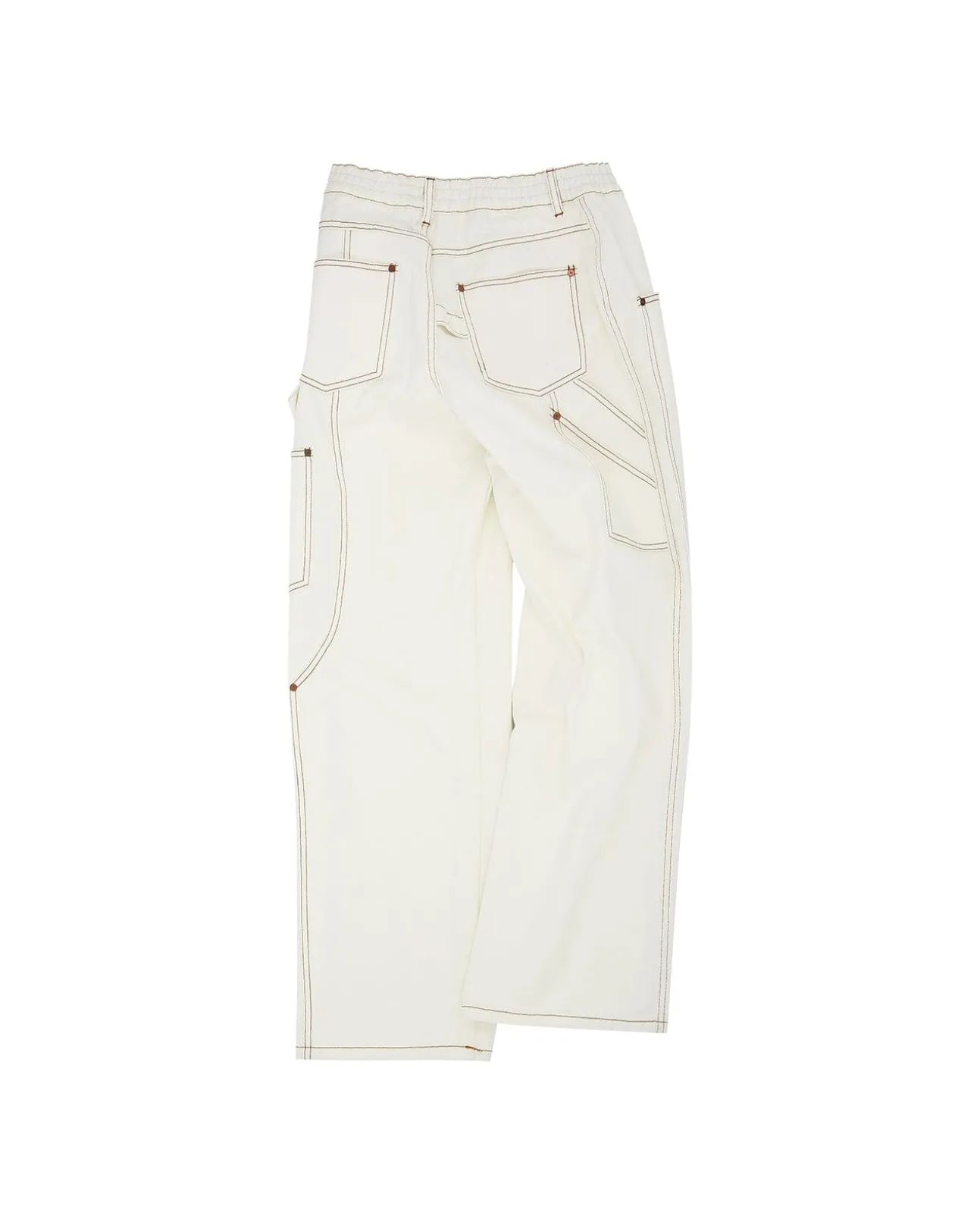 Andersson Bell Macist Beach Pants Apa529M(Ivory)-Men Trousers
