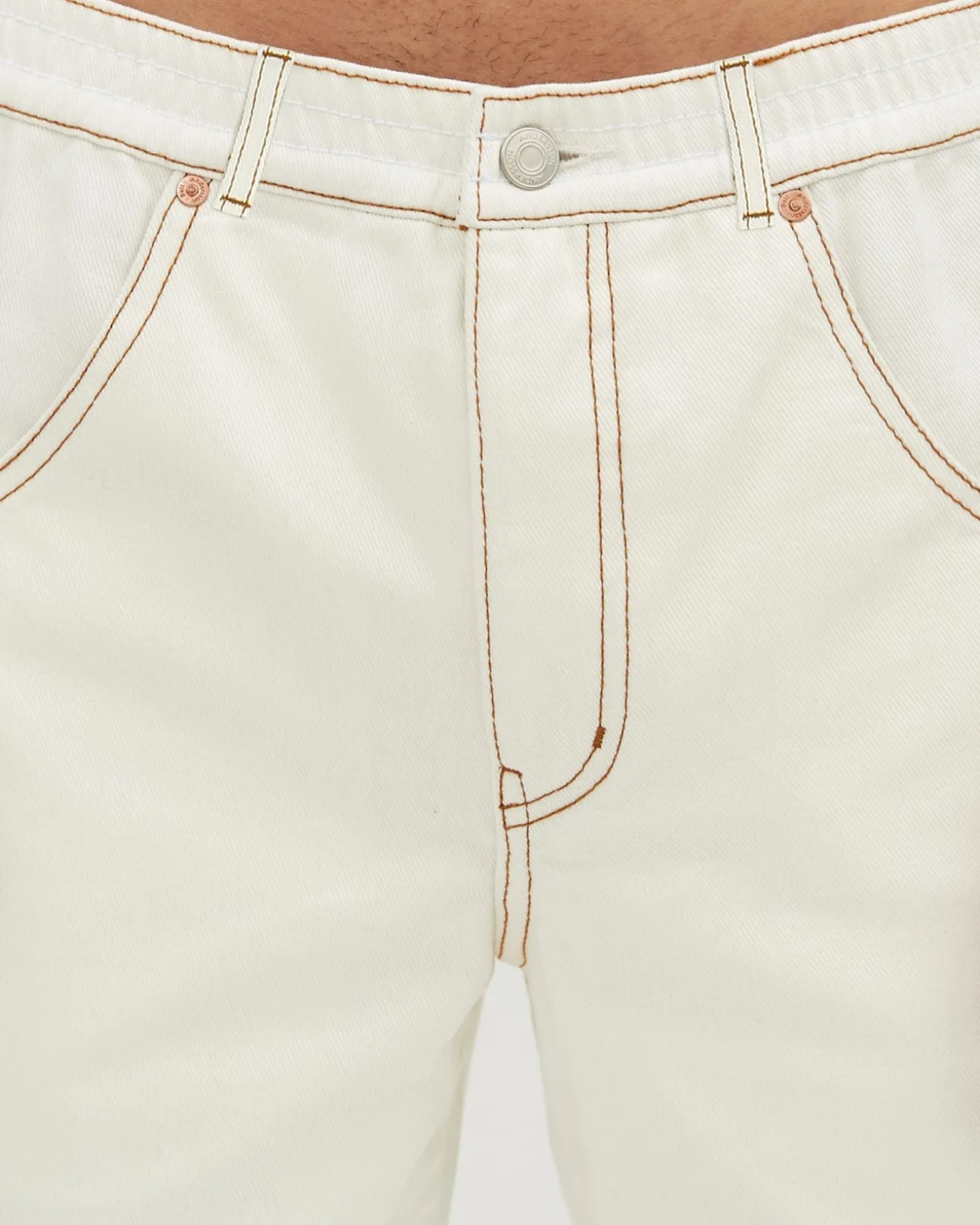 Andersson Bell Macist Beach Pants Apa529M(Ivory)-Men Trousers
