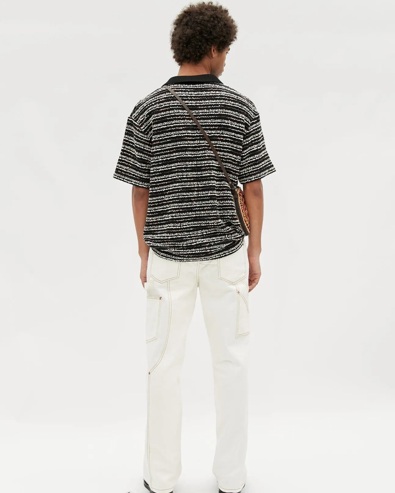 Andersson Bell Macist Beach Pants Apa529M(Ivory)-Men Trousers