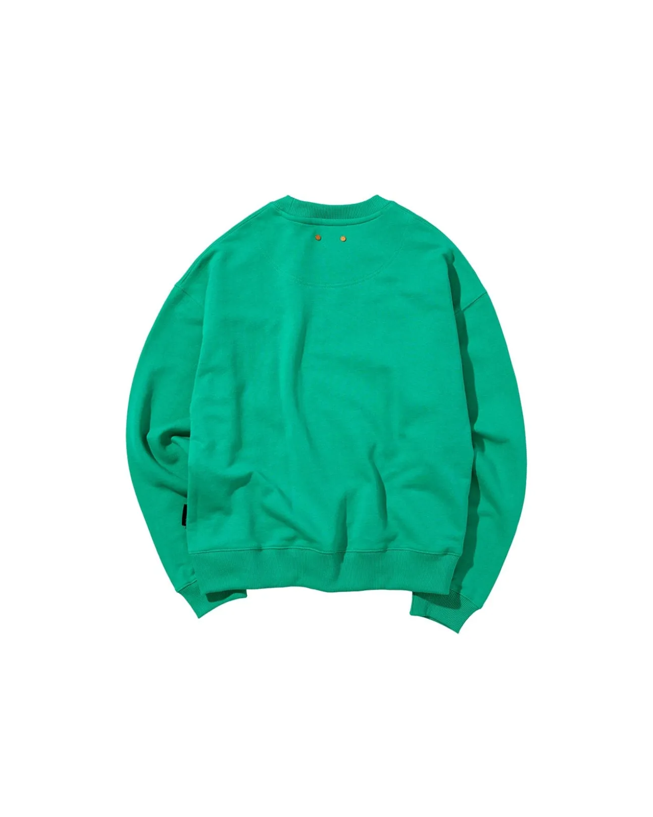 Andersson Bell (Men) (Essential) Unisex New Ab Logo Embroidery Sweatshirt Atb899U(Green)-Men Sweatshirts