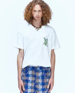 Andersson Bell (Men) (Essential) Unisex New Ab Print T-Shirts Atb897U(White)-Men T-Shirts