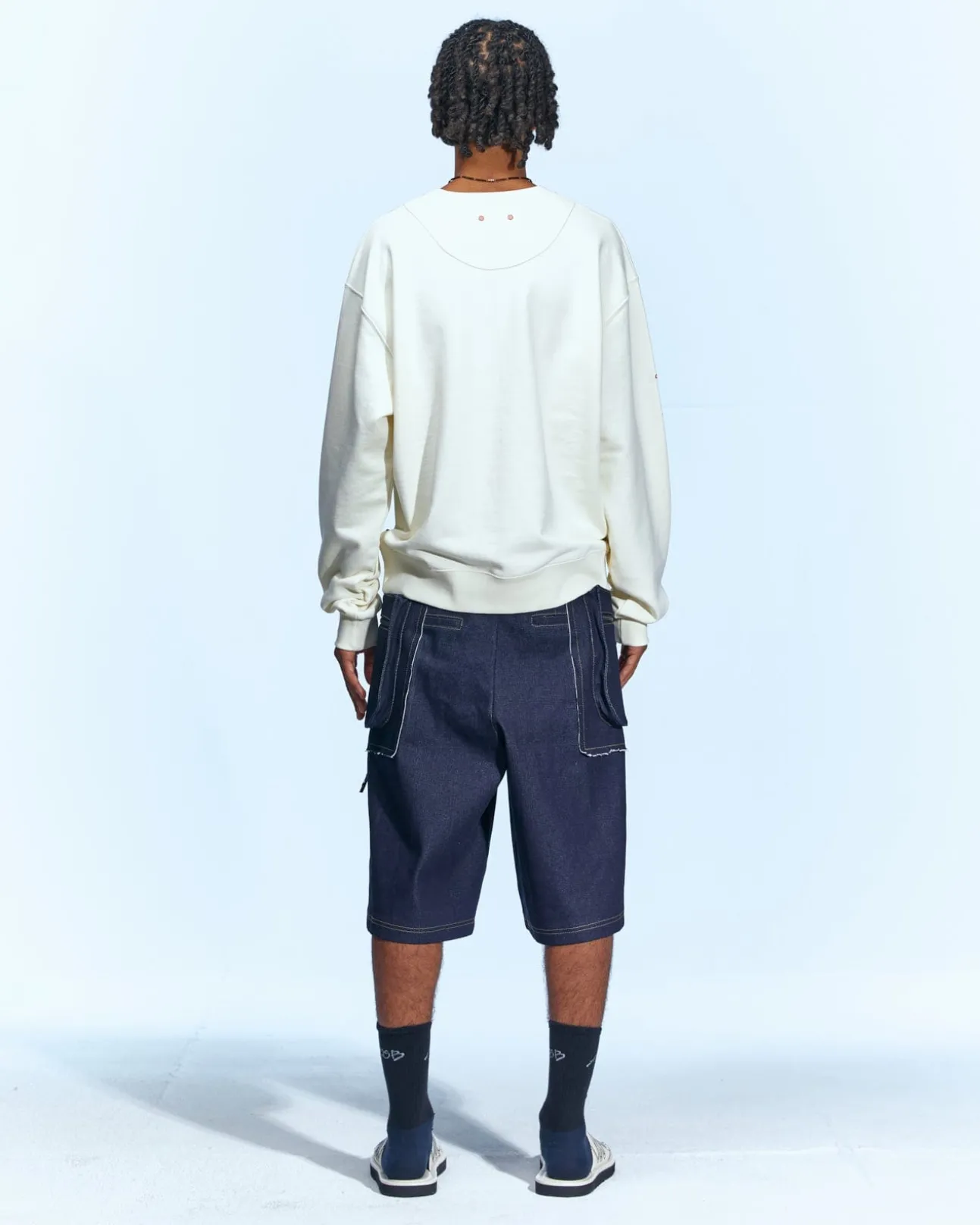 Andersson Bell (Men) (Essential) Unisex Shine Mushroom Sweatshirts Atb972U(Ivory)-Men Sweatshirts