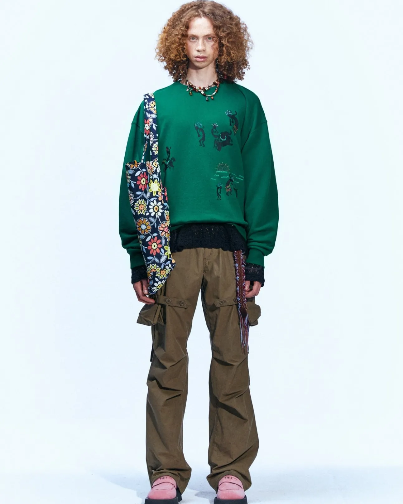Andersson Bell (Men) (Essential) Unisex Sun Dance Sweatshirt Atb900U(Green)-Men Sweatshirts