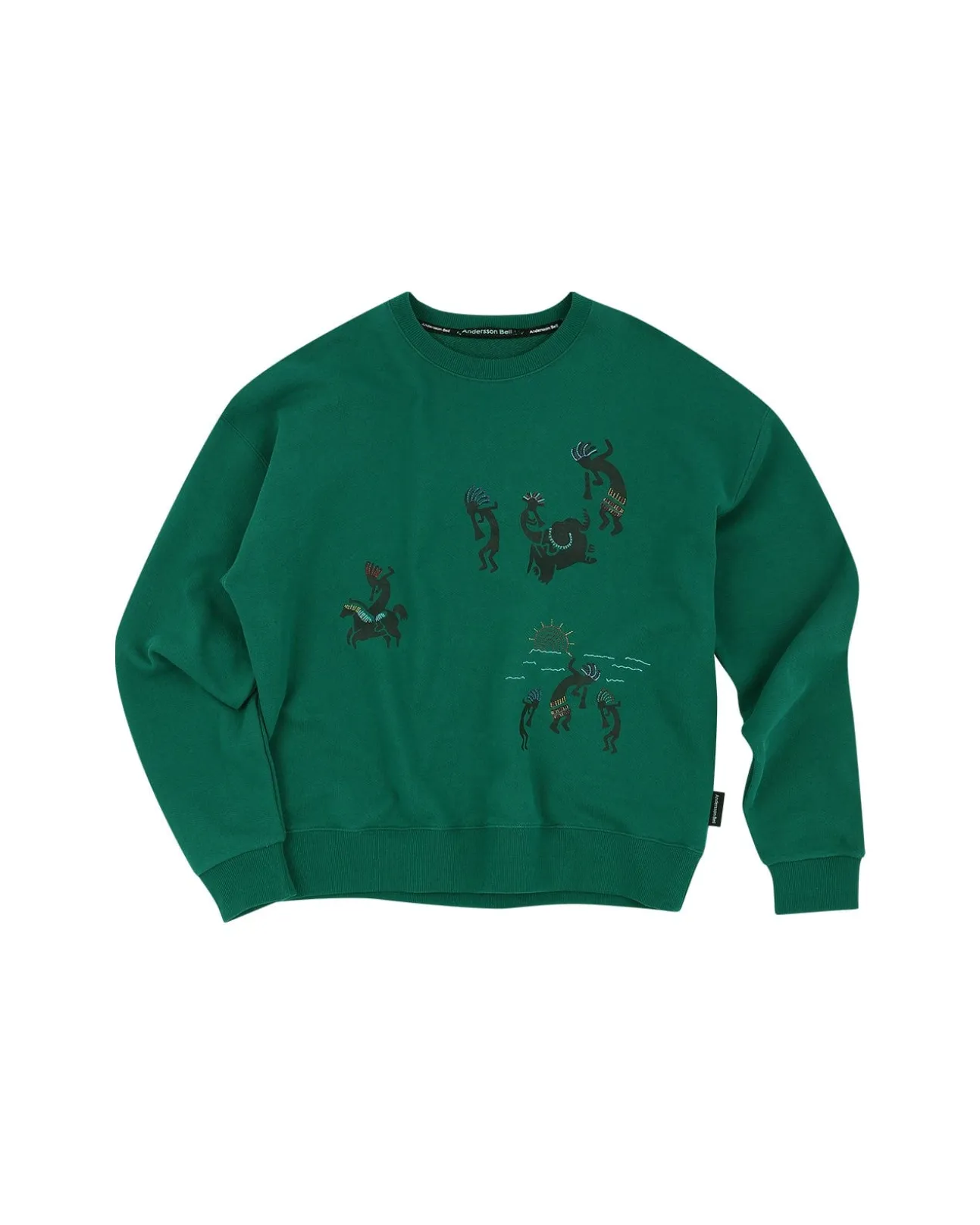 Andersson Bell (Men) (Essential) Unisex Sun Dance Sweatshirt Atb900U(Green)-Men Sweatshirts