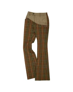 Andersson Bell Mika Diagonal Trousers Apa603W(Brown)-Women Trousers