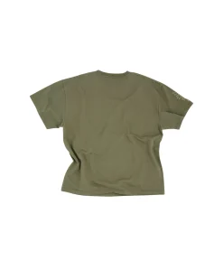 Andersson Bell Mushroom Embroidery Panel T-Shirt Atb964M(Khaki)-Men T-Shirts