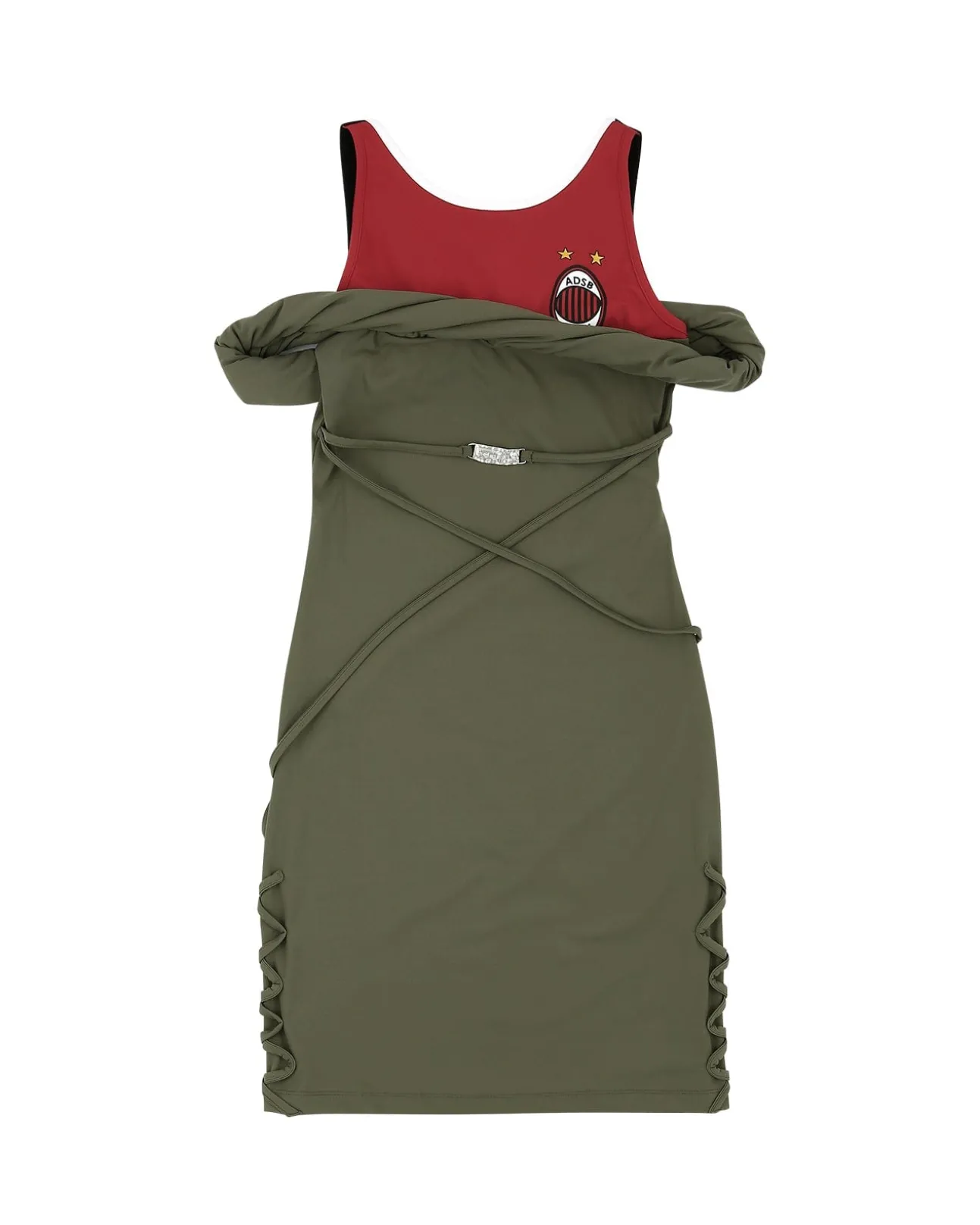 Andersson Bell Rami Soccer Jersey Dress Atb927W(Khaki)-Women Dresses
