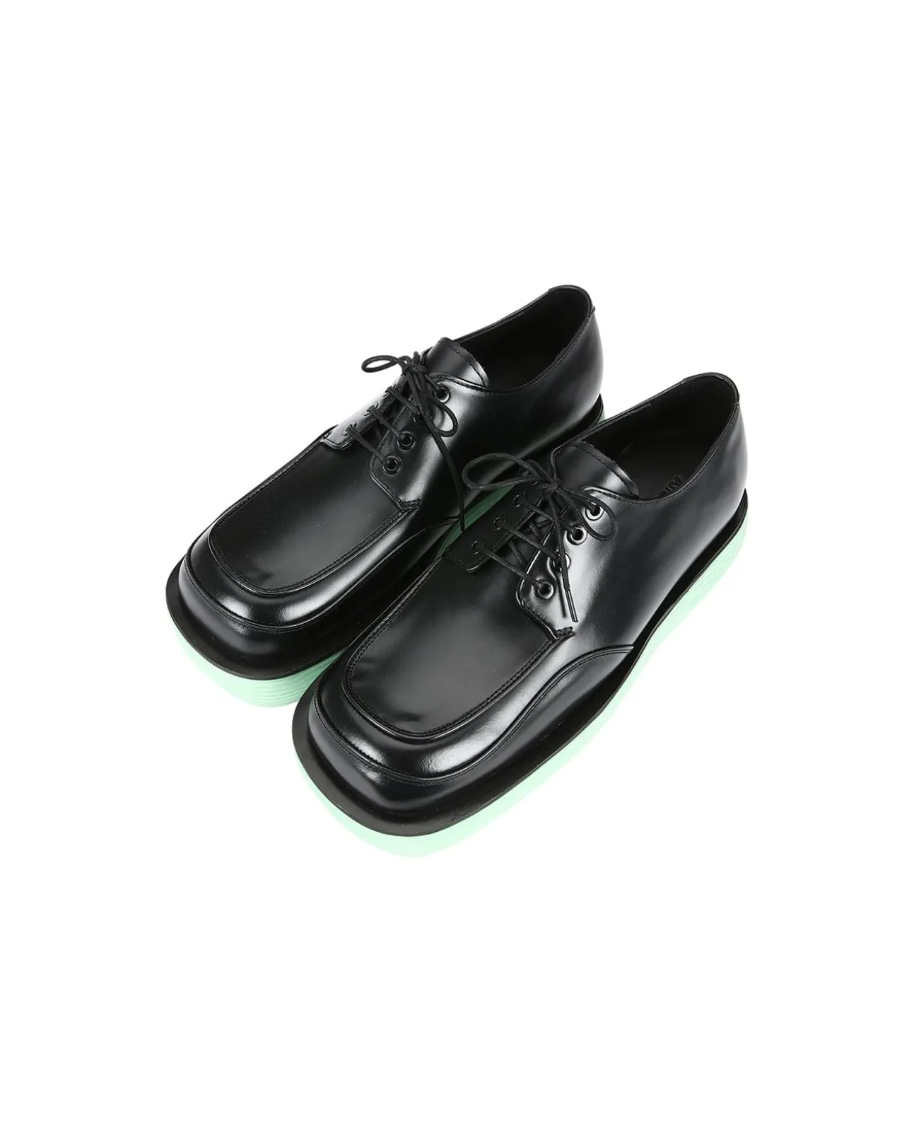 Andersson Bell Square Matine 23 Derby Shoes Aaa327M(Black)-Men Shoes