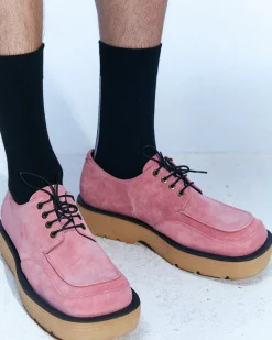Andersson Bell Square Matine 23 Derby Shoes Aaa327M(Pink)-Men Shoes