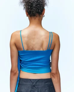 Andersson Bell Tori Tying Knit Top Atb931W(Blue)-Women Tops