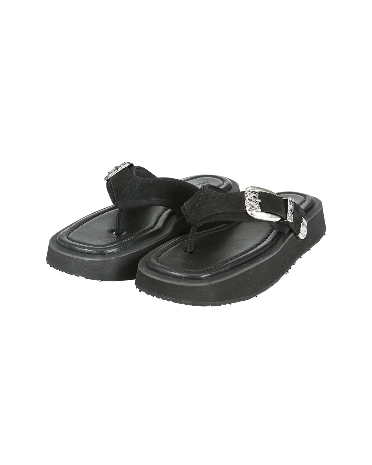 Andersson Bell Tylus Western Flip-Flops Aaa329M(Black)-Men Shoes